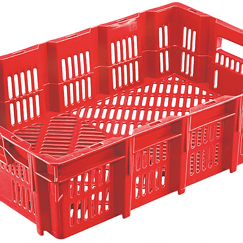 poultry crate red
